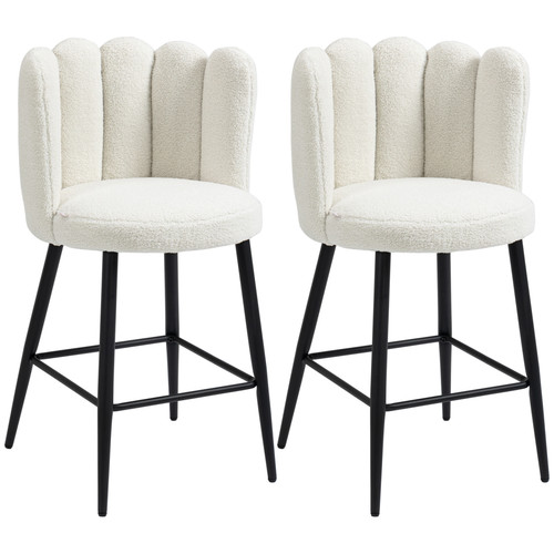 Homcom set bar stools - of,