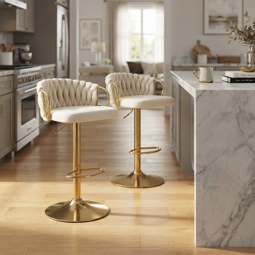 Modern adjustable cream bar - modern,