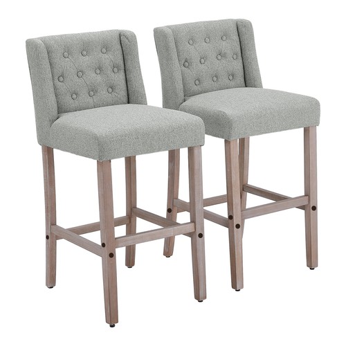 Set grey linen breakfast - grey,