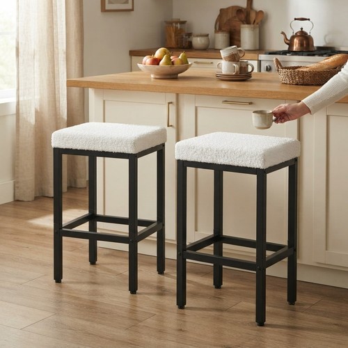 Easy assembly 66cm bar stools - bar,