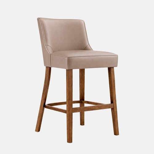 Beige bar stool counter height - beige,