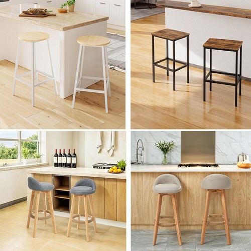 Set wooden bar stools - of,