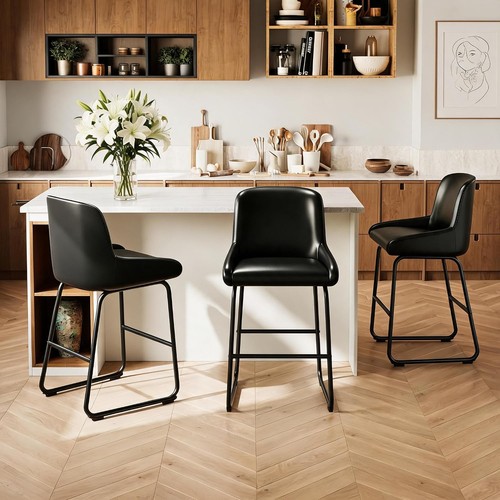 Bar stools leather - stools, kitchen