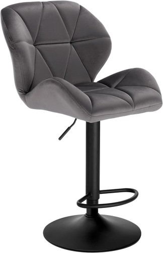 Dark grey velvet adjustable - dark,