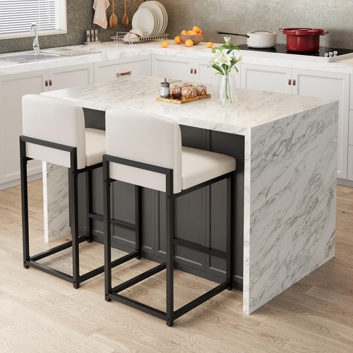 2pcs modern bar stool - modern, pu