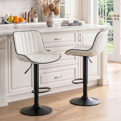 Younuoke white bar stools - younuoke,